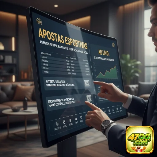 Tela de apostas esportivas do cassino online 47qq.