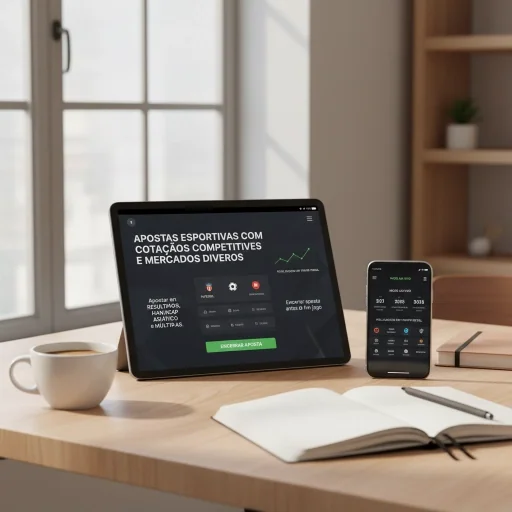 Tela mobile glass mostrando cadastro e odds ao vivo