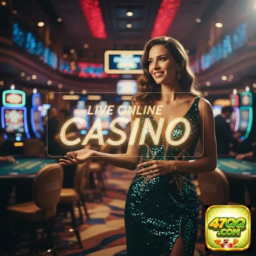 Jogadora em cassino online da plataforma 47qq, com suporte VIP.