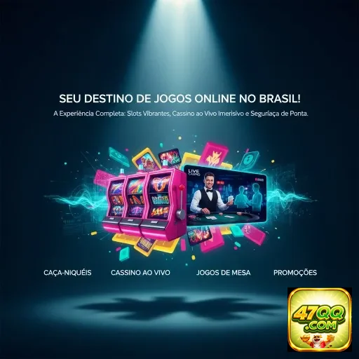 Jogos de cassino ao vivo e máquinas caça-níqueis da 47qq.